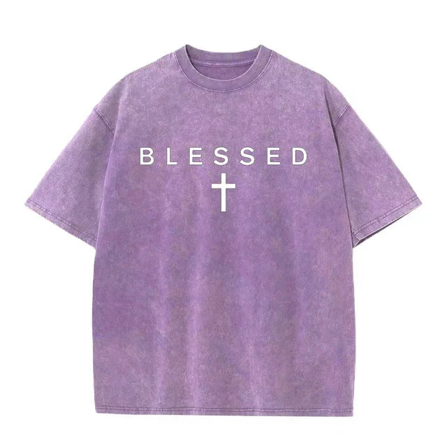 Colton Blessed Faith Graphic Cotton T Shirt