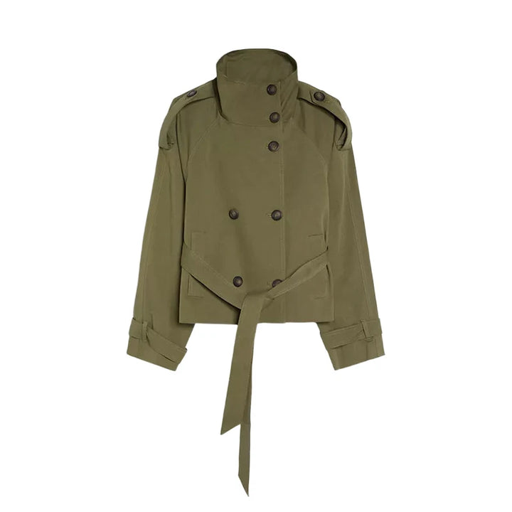 Marisol Double Breasted Trench