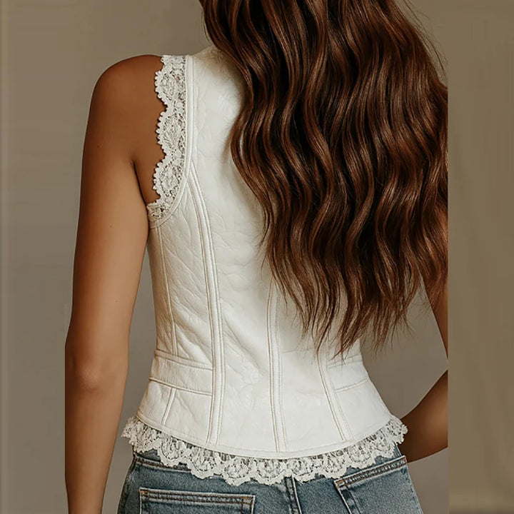 Elowen Deep V Neck Blouse