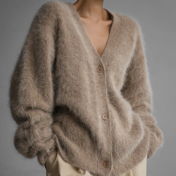 Fenella Soft Mink Cardigan