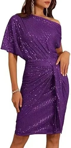 Jade Elegant Sequined Ruched Party Midi Dress