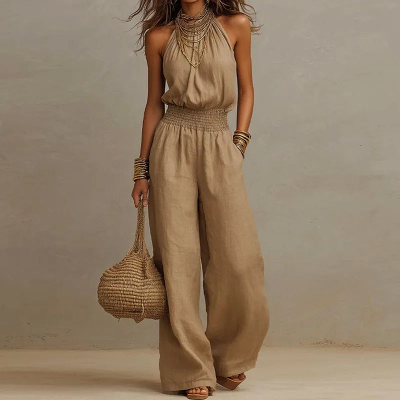 Zanira Flowing Wide Leg Jumpsuit