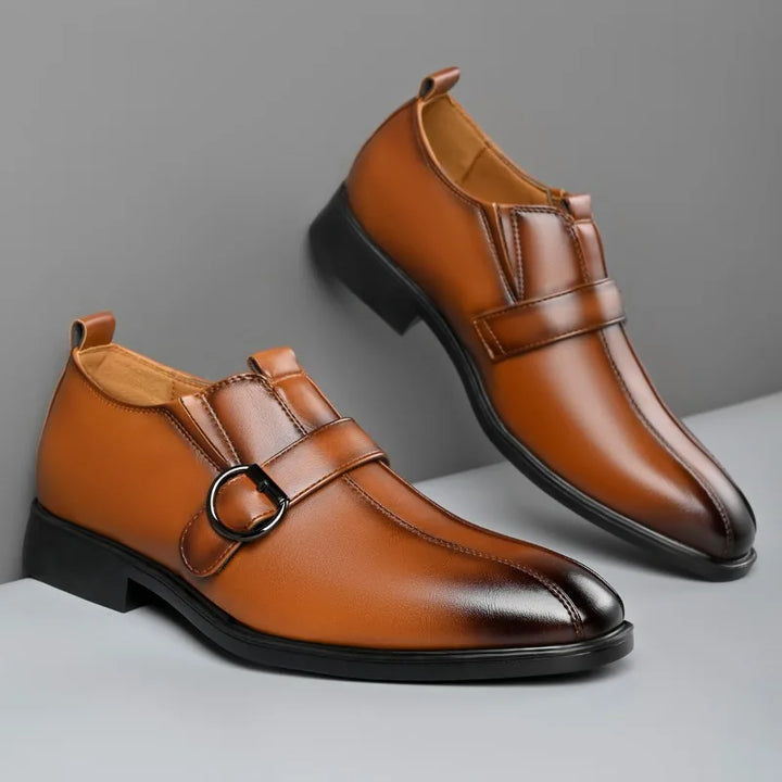 Bennett Pointed Toe Monk Shoes