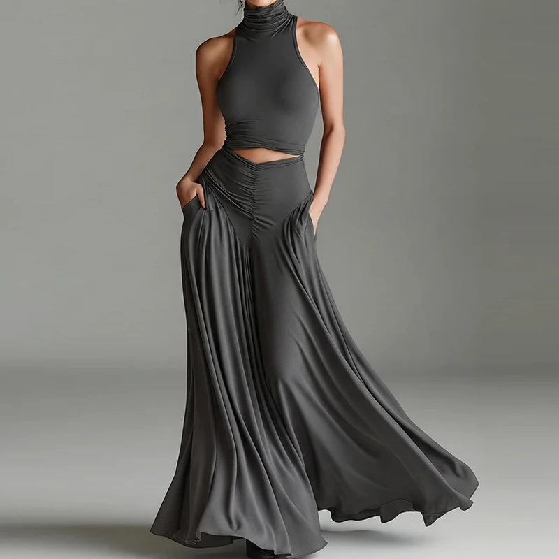 Sierra  Flowy Maxi Skirt Set