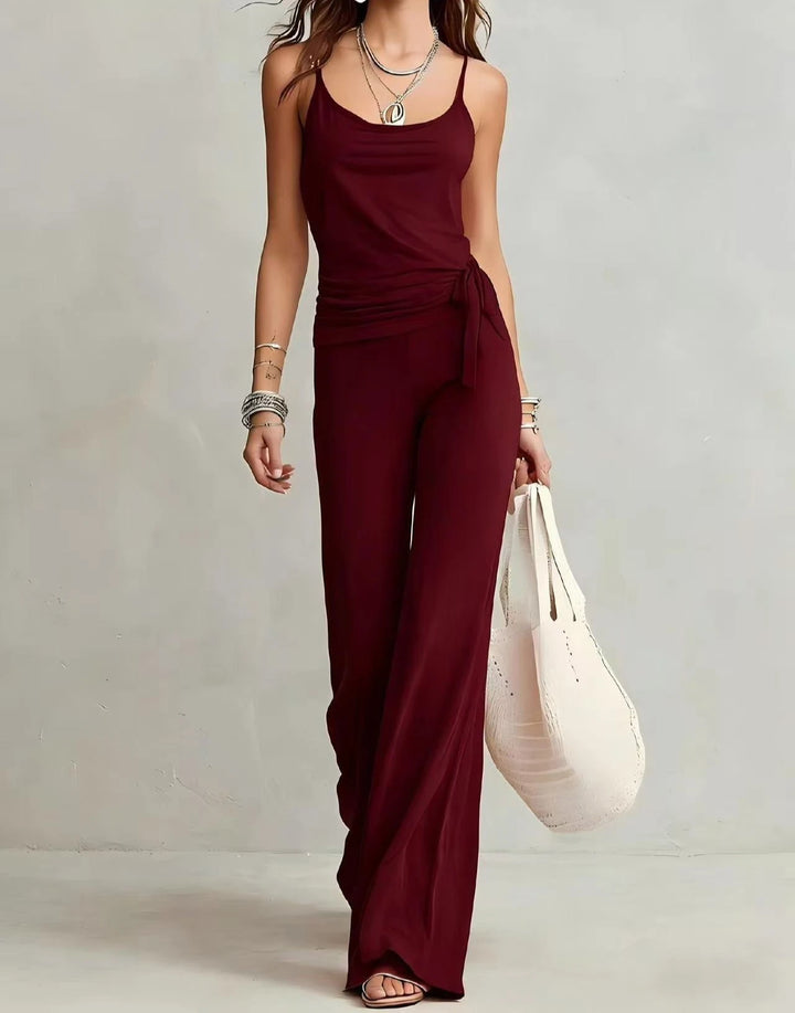 Trisha Tank Top And Wide Leg Pants Set