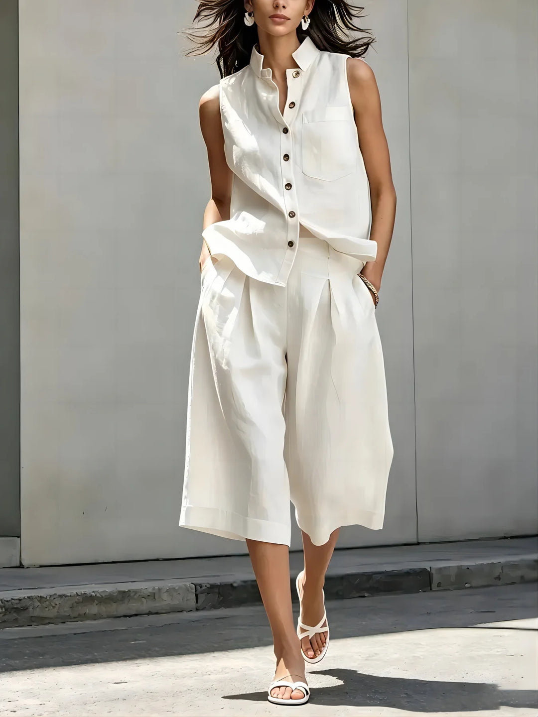 Kimberly Effortless Vacation Shorts Set
