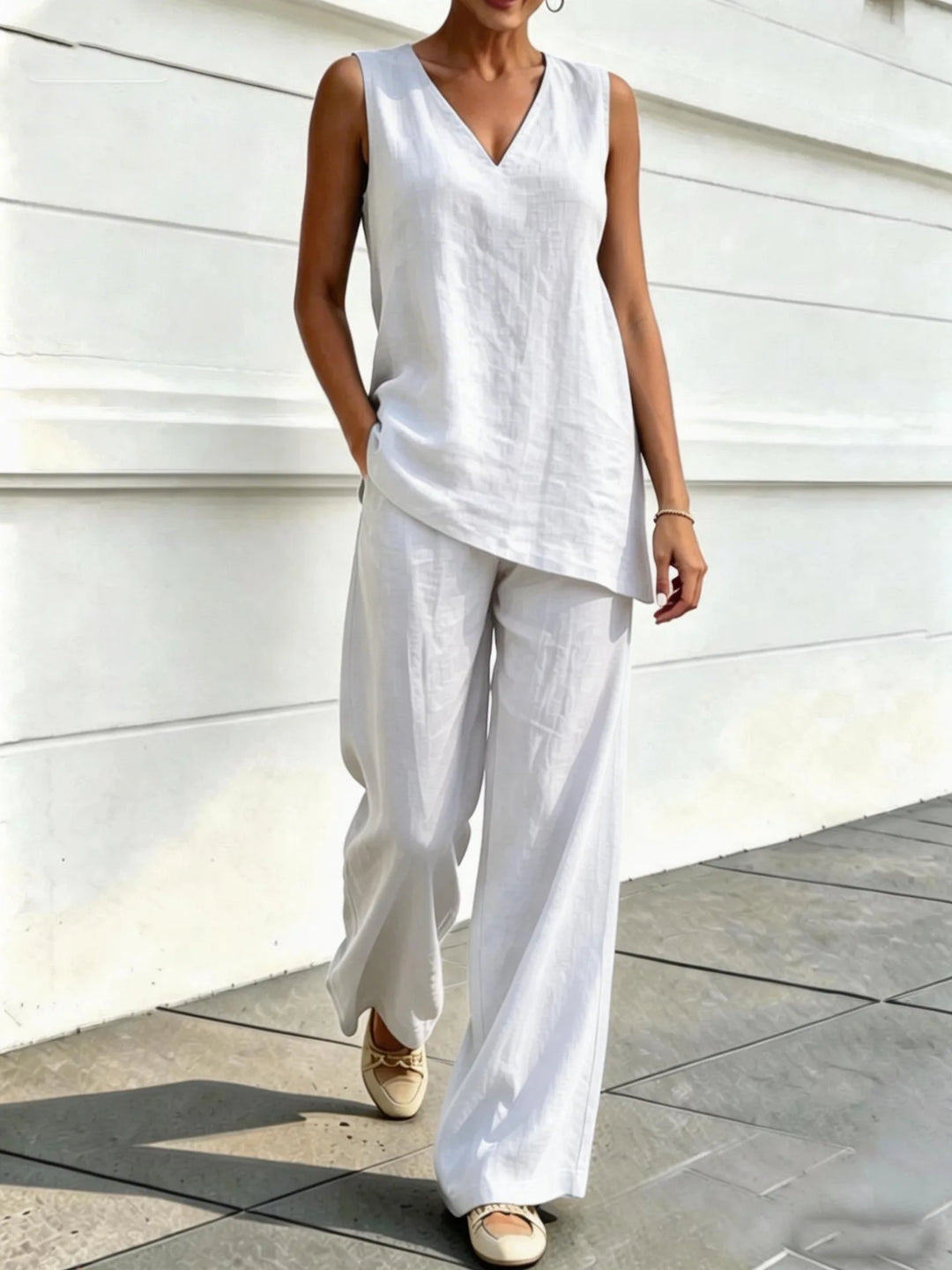Elina Relaxed Fit Two Piece Set