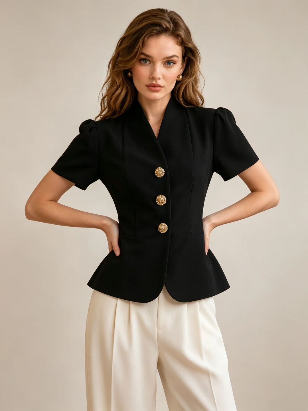 Margaux Waist Cinched Blazer