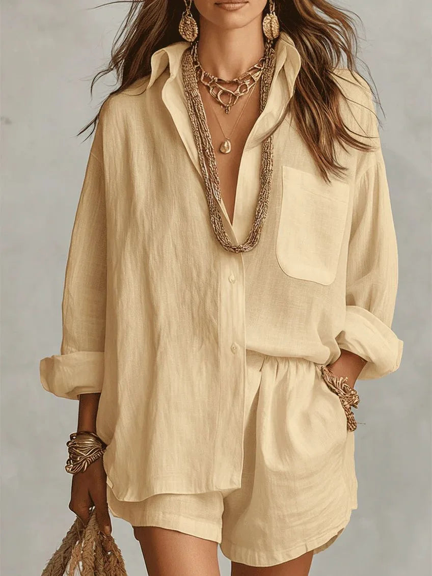 Delilah Summer Relaxed Matching Set