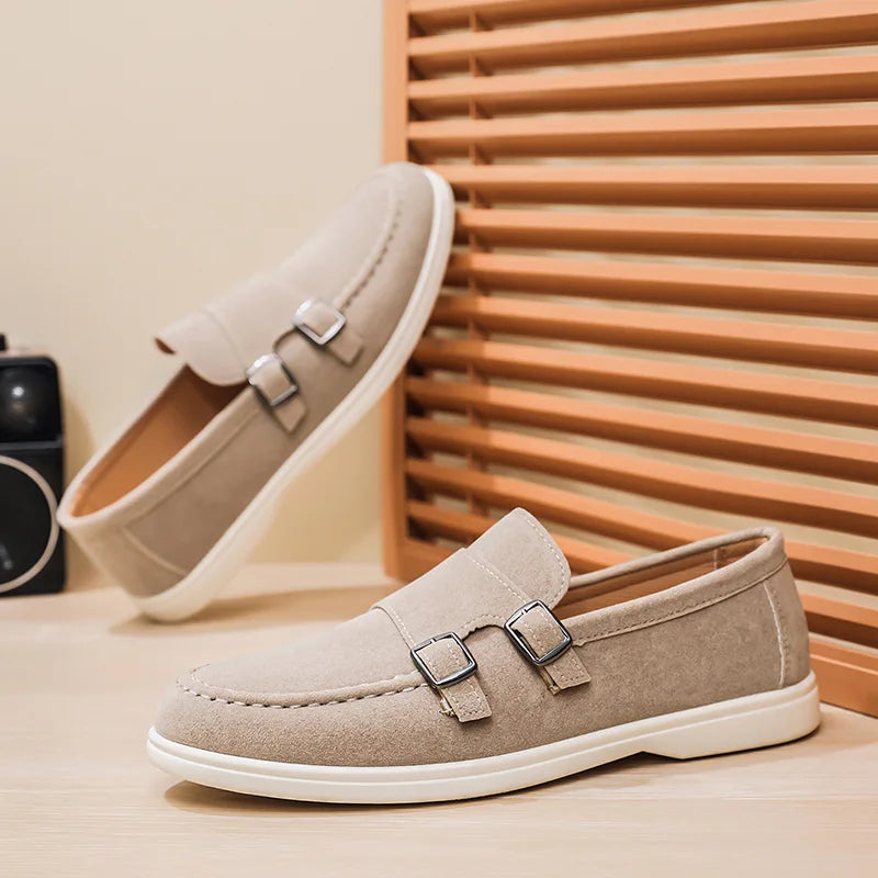 Callahan Orthopedic Double Buckle Loafers