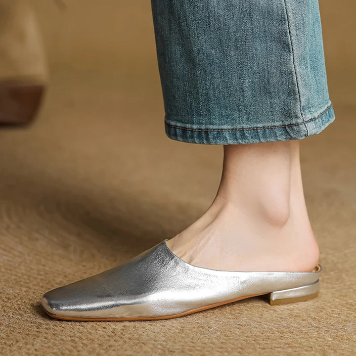 Marlowe Genuine Leather Flats