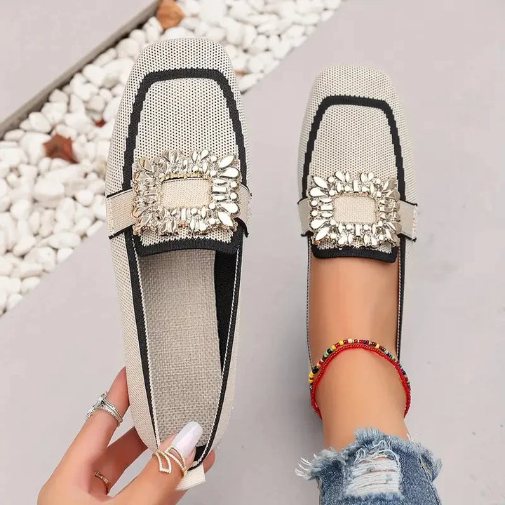 Siena Breathable Knit Slip On Loafers