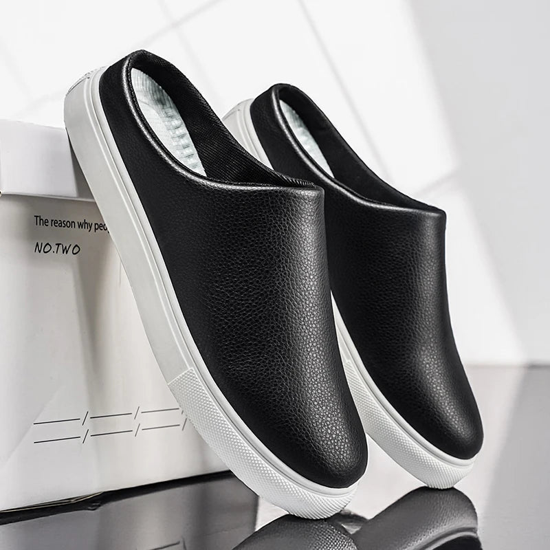 Grayson Leather Work Clogs
