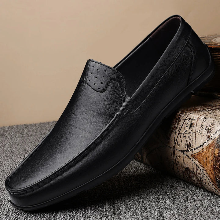 Mexican Classic Leather Loafers