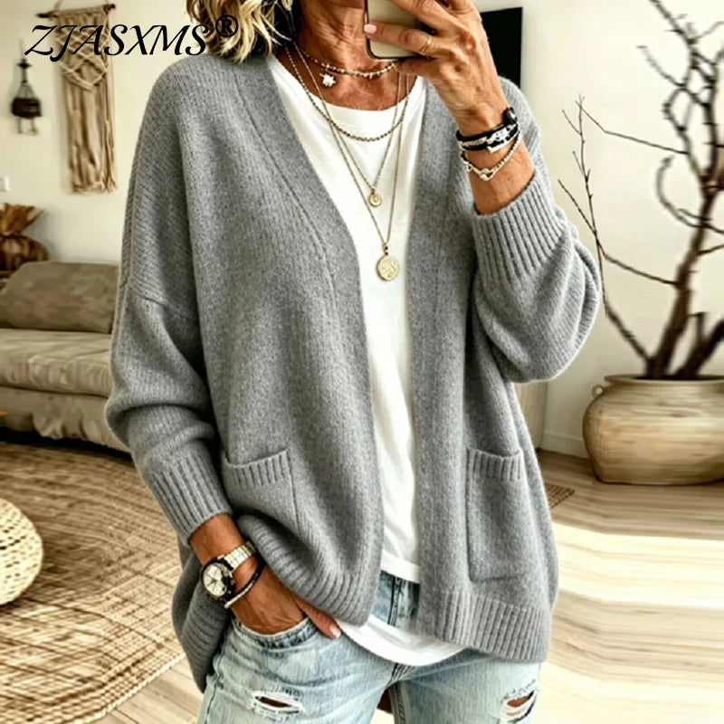 Evelyn Pocket Knit Cardigan