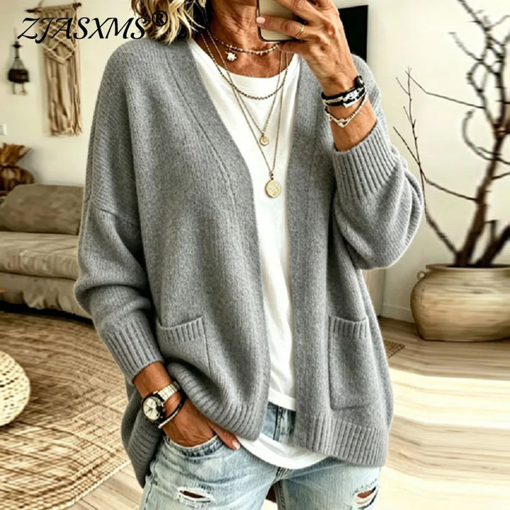 Evelyn Pocket Knit Cardigan