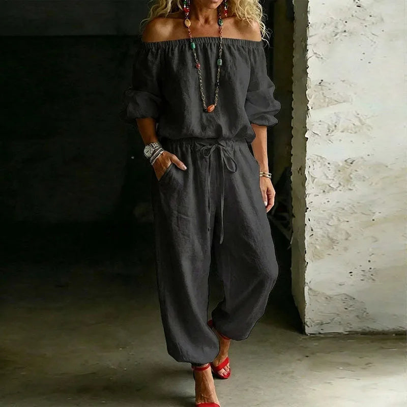 Shannon Off Shoulder Jumpsuit