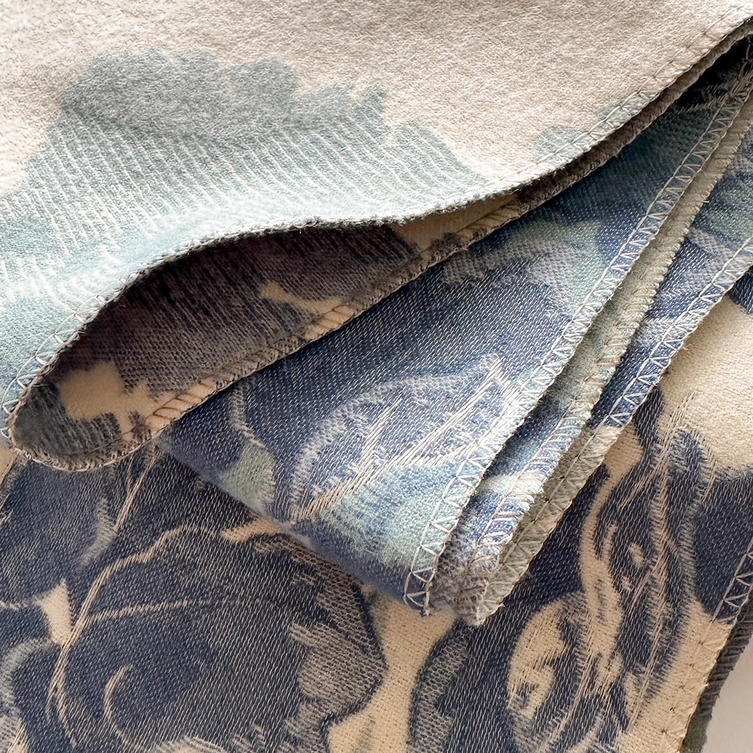 Elowen Warm Floral Cashmere Shawl