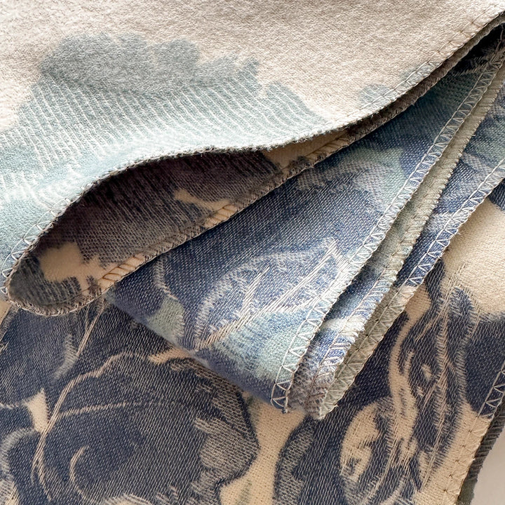 Elowen Warm Floral Cashmere Shawl