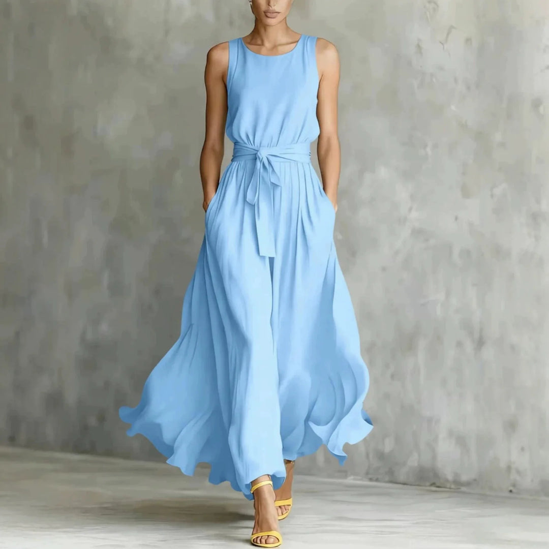 Milla Elegant Pocket Maxi Dress