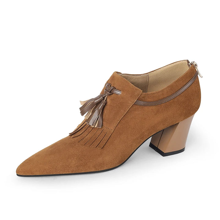 Marcelline Fringe Tassel Pumps
