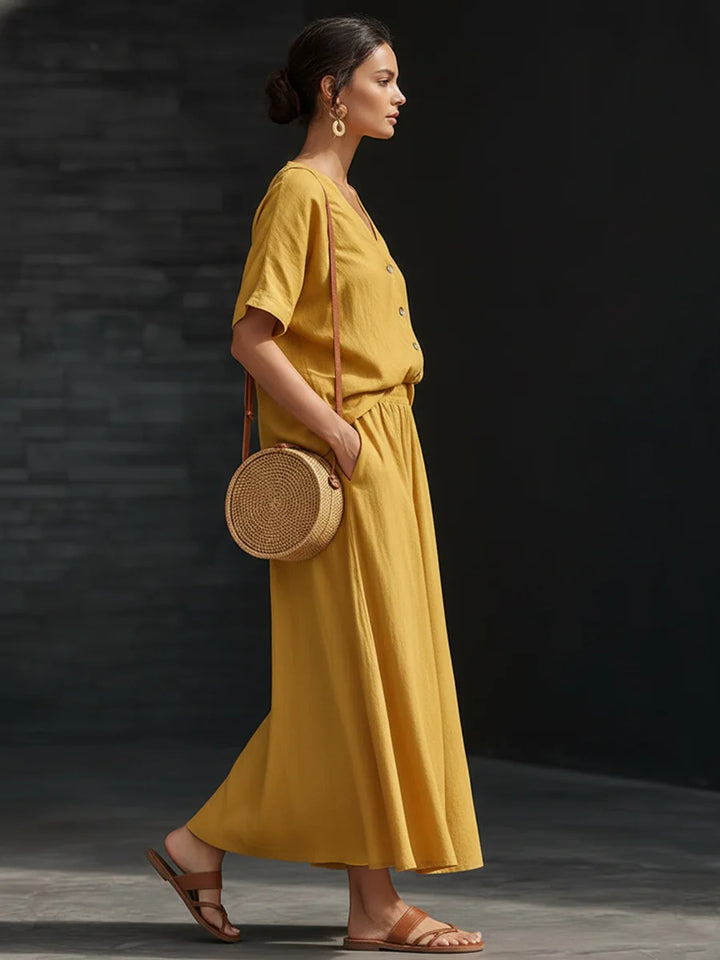 Isla Elegant Relaxed Co-Ord Set