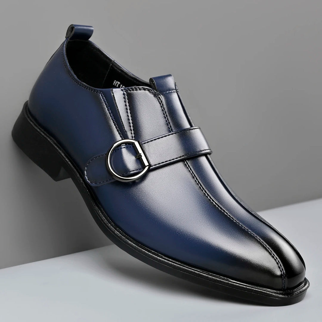 Bennett Pointed Toe Monk Shoes