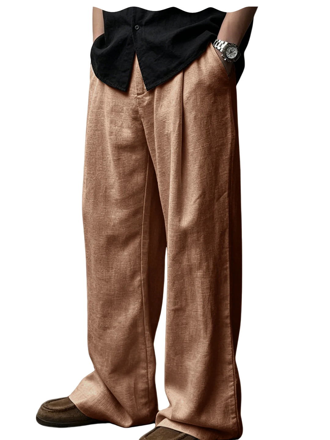 Asher Relaxed Wide Leg Pants