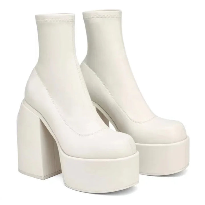 Aria Chunky Ankle Boots