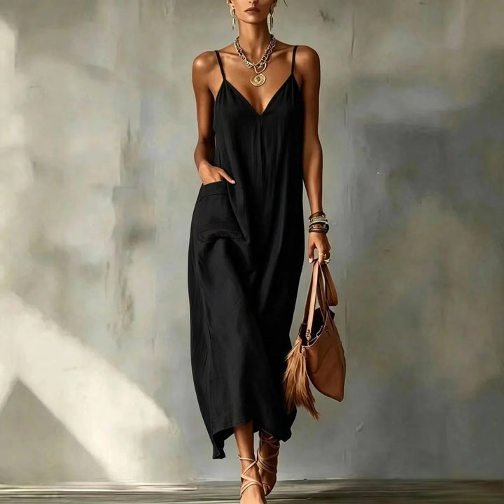 Marlowe Spaghetti Strap Maxi Dress