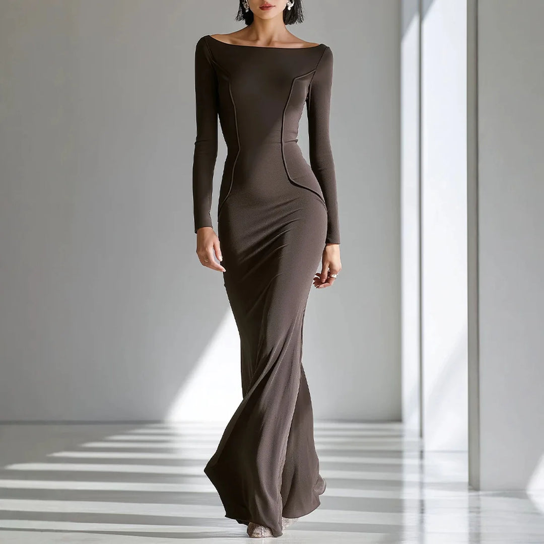 Amaris Sculpted Fit Maxi Dress