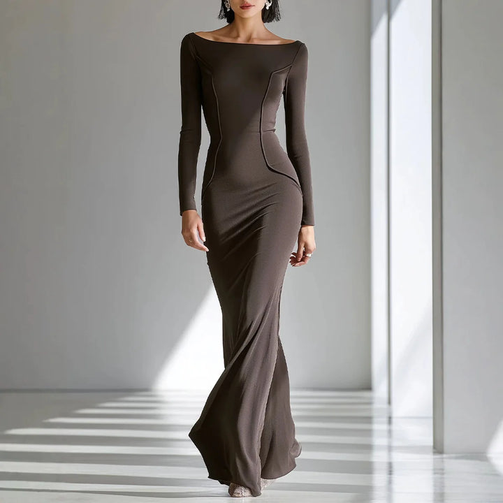 Amaris Sculpted Fit Maxi Dress