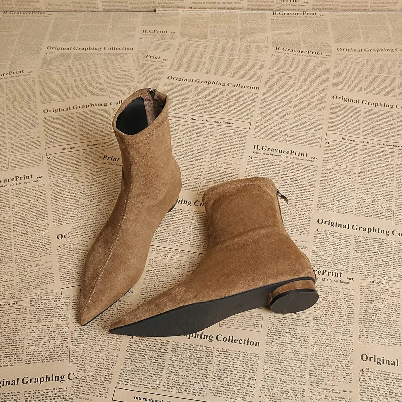 Harlow Pointed Toe Bootie