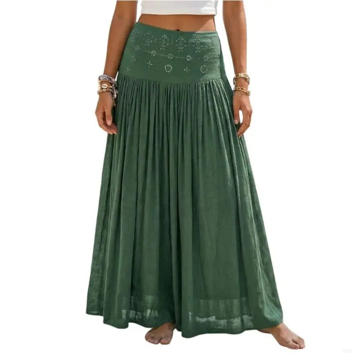 Elowyn Bohemian Maxi Skirt