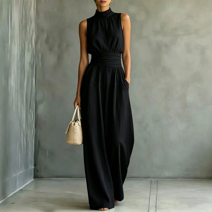 Angeline Sleeveless Wide Leg Jumpsuit