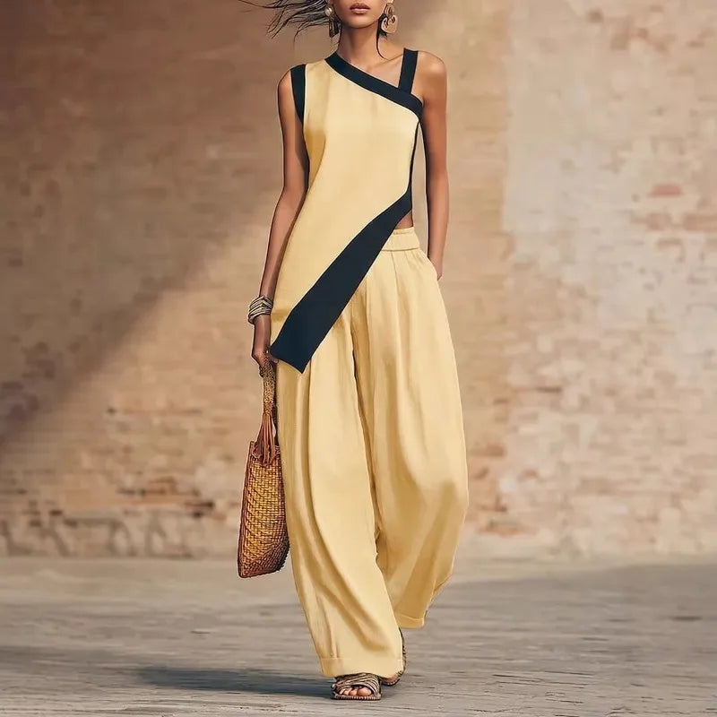 Danielle Asymmetrical Matching Set