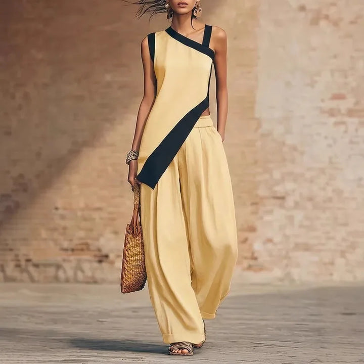 Danielle Asymmetrical Matching Set