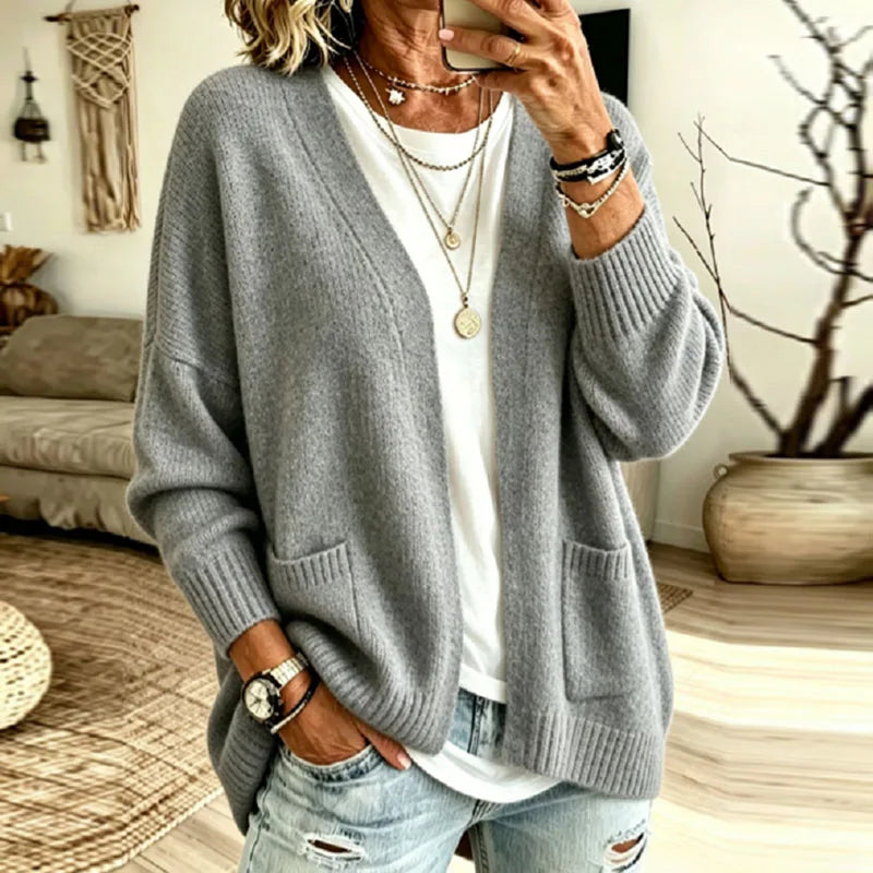 Evelyn Pocket Knit Cardigan