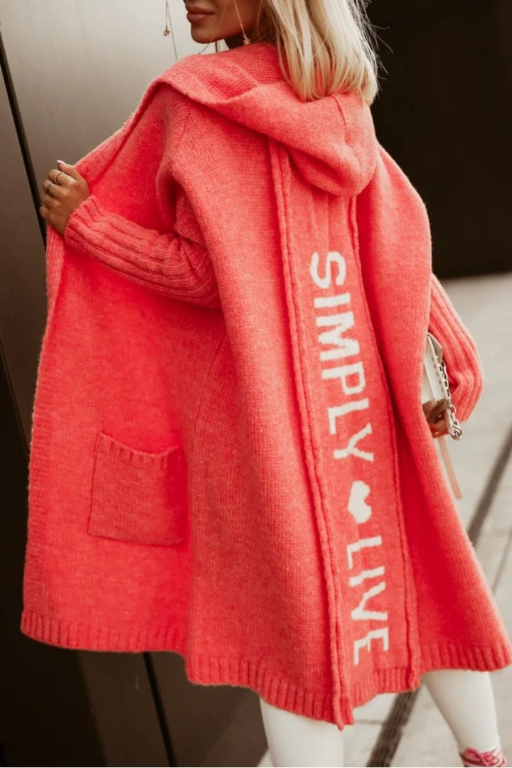 Larkin Hooded Longline Cardigan