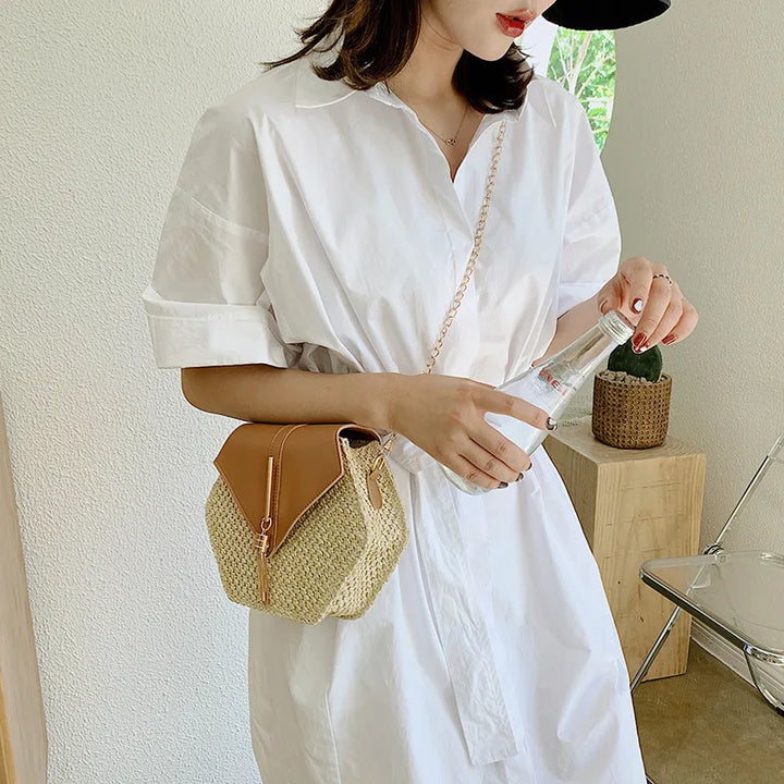 Elowen Handwoven Crossbody Bag