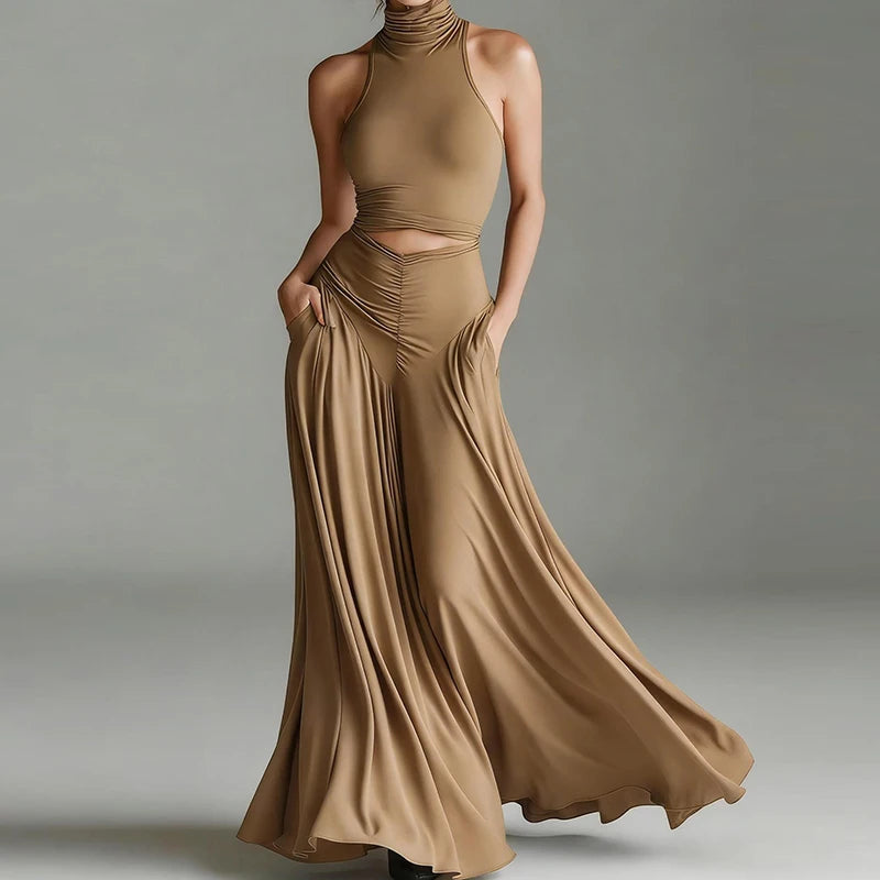 Sierra  Flowy Maxi Skirt Set
