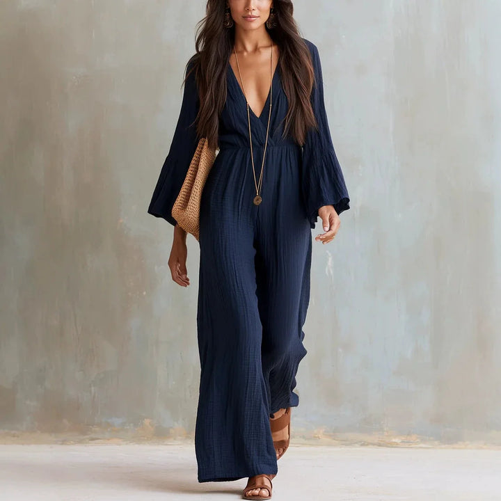 Selah Boho Wide Leg Jumpsuit