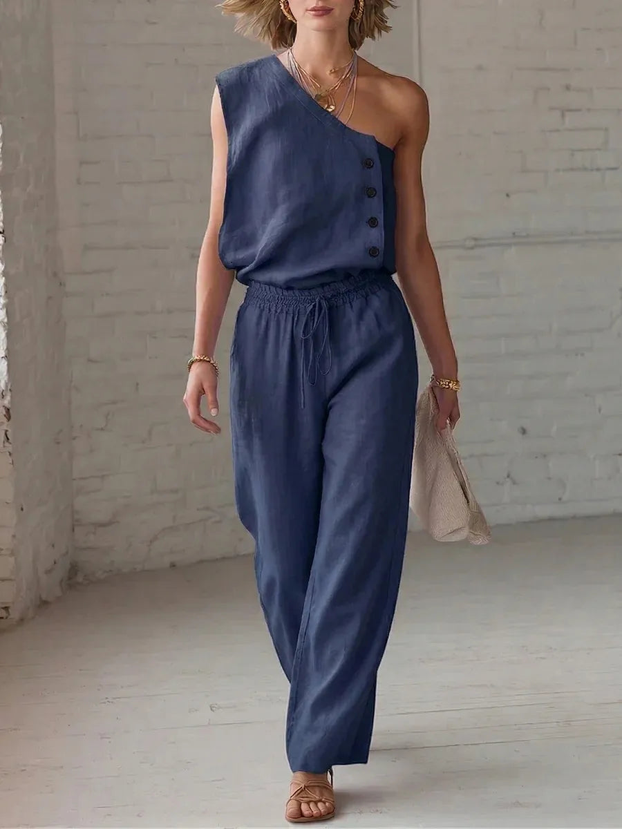 Gilda Asymmetrical Two Piece Set