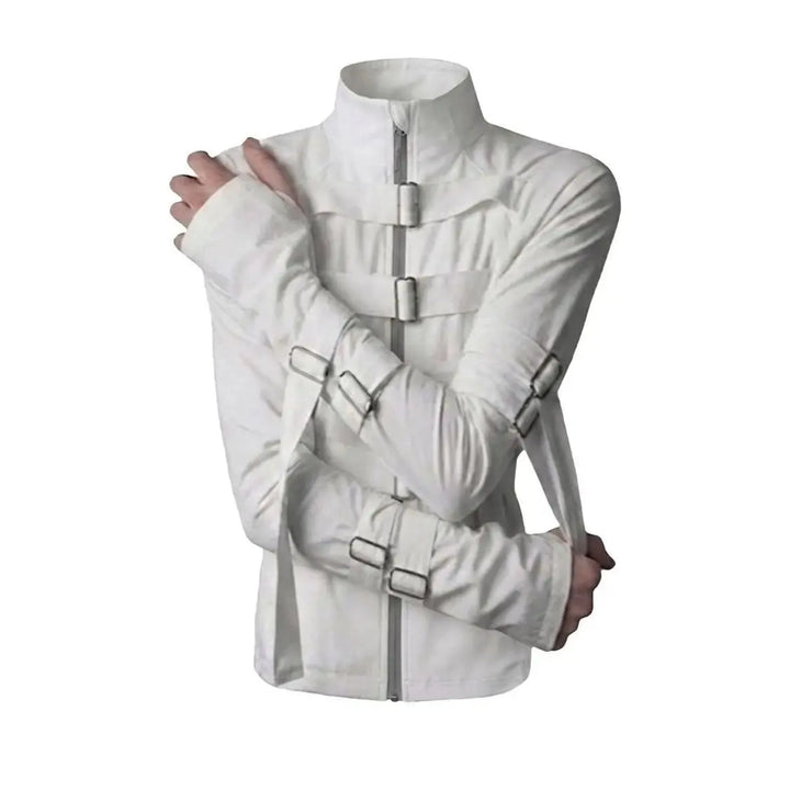 Raven Adjustable Buckle Utility Jacket