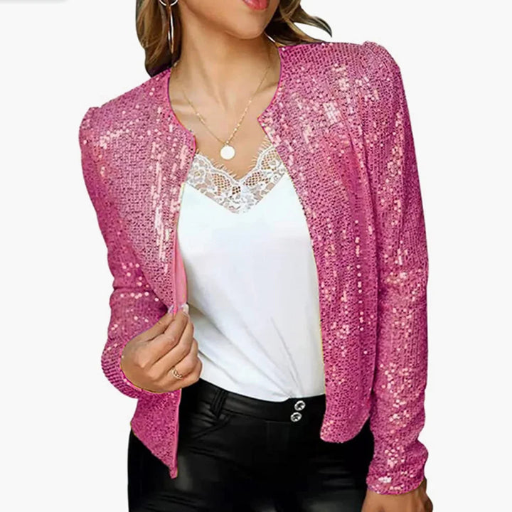 Vivienne Sequin Crop Jacket
