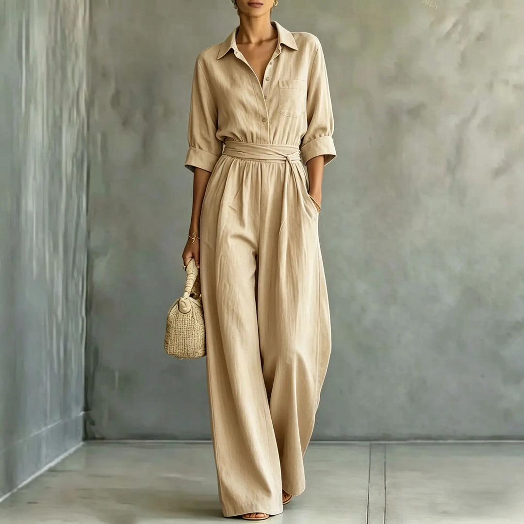 Margot Casual Wide Leg Jumpsuit