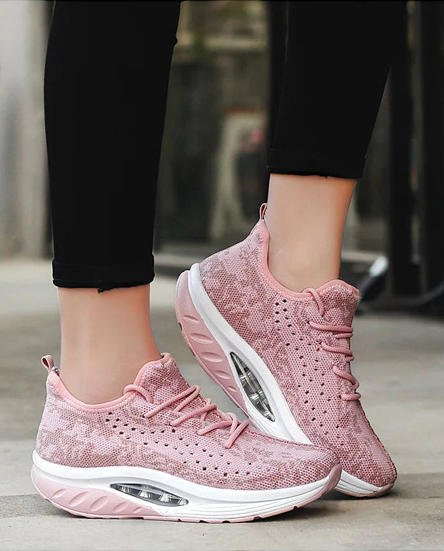 Naomi Orthopedic Wedge Sneakers