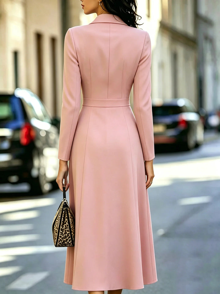 Noelle Tailored Blazer Midi Dress