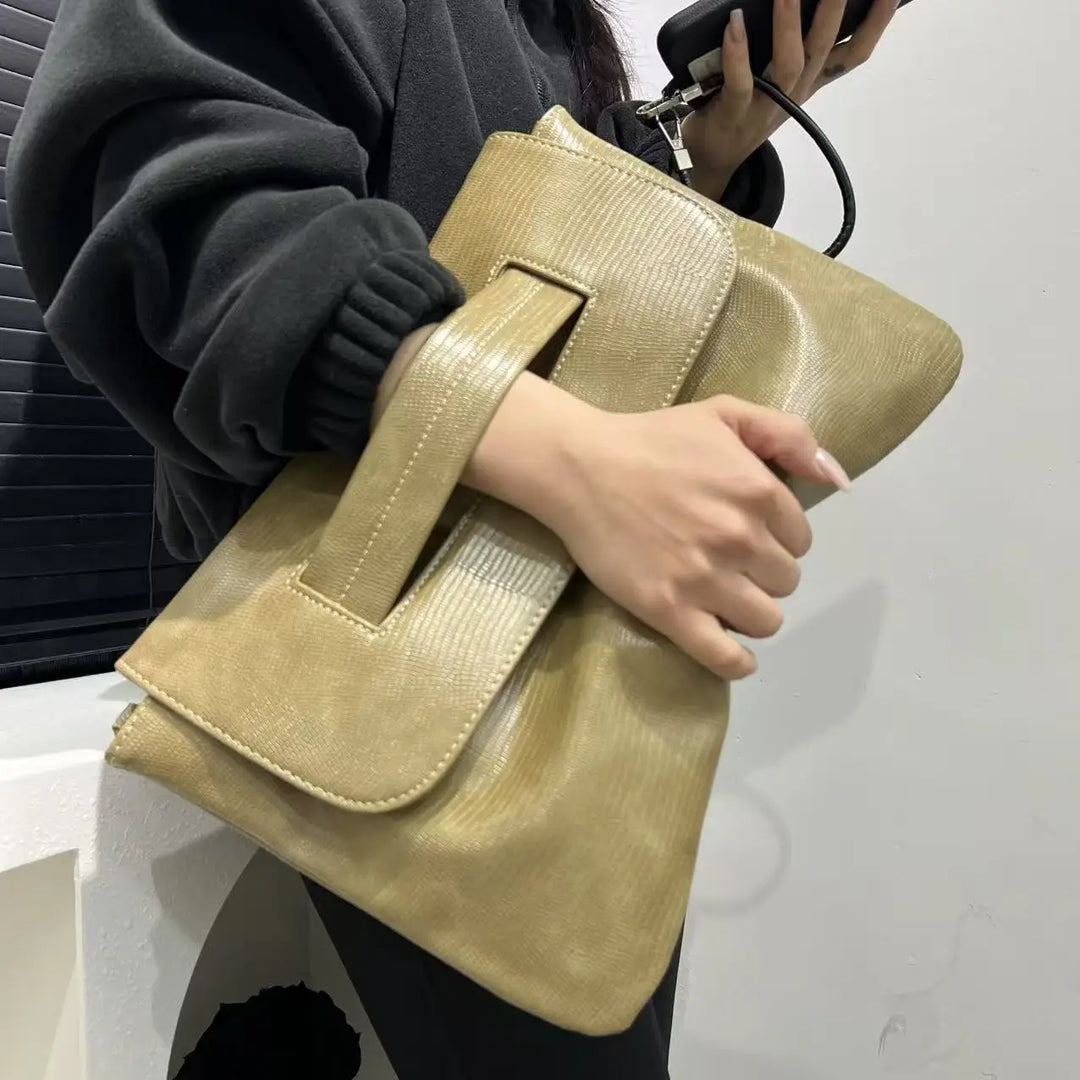 Colette Textured Shoulder Tote Bag