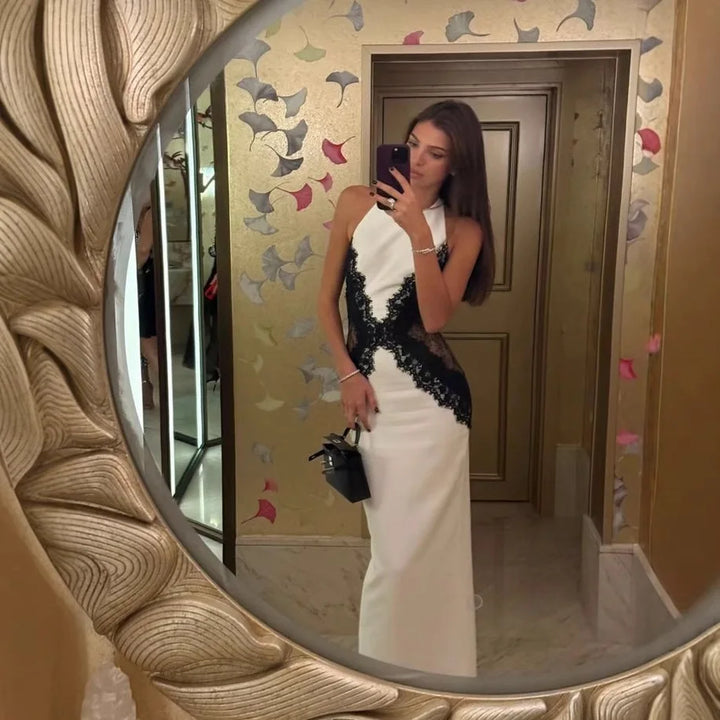 Alessia Elegant Lace Maxi Dress
